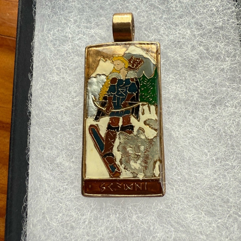 Skadi Norse Goddess Pendant